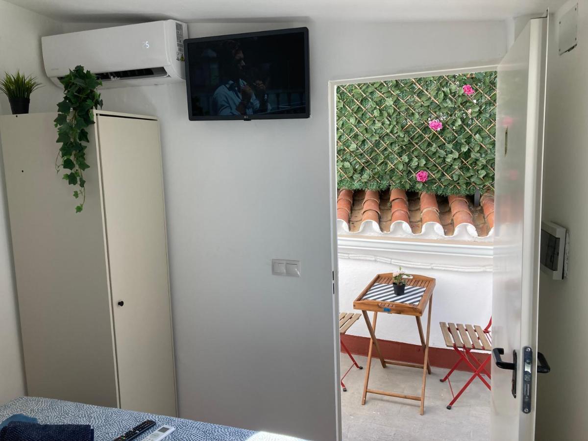 Malaguena Salerosa "Apartamento - Estudio Con Terraza" En Casa Tipica De 1 A 4 Dormitorios Malaga Luaran gambar